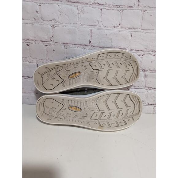 Keen Elsa Shoes Womens Size 9.5 Olive Green Canvas Low Top Sneaker Casual EUR 40 - Picture 5 of 9